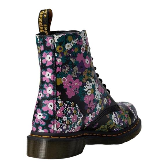 DR MARTENS 1460 PASCAL BOOTS UK 5 EU 38 US 7 VINTAGE FLORAL DOCS New! - Picture 6 of 16